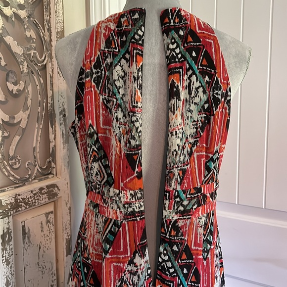 Emma & Michele Maxi Dress -      Size 10 - Multi Color - Picture 2 of 10